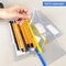 Small Zipper Plastic Envelopes (Blue, Yellow, White, Green, Red)